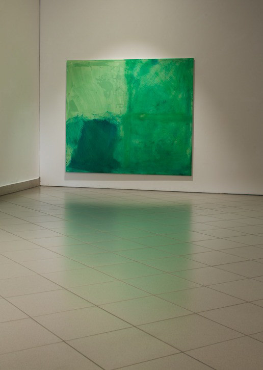 Žalias,140x160cm. dr.aliejus, 2017 m